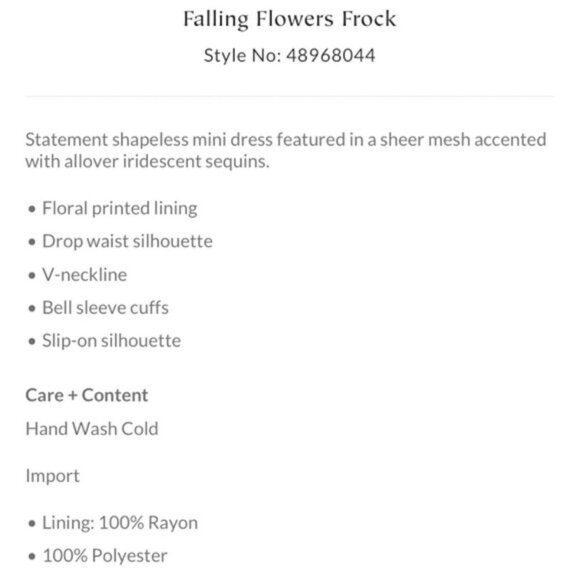 FREE PEOPLE Falling Flowers Frock Mini Dress - Picture 10 of 10